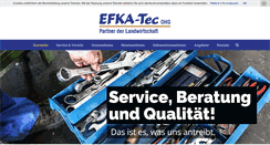 Desktop Screenshot of efka-tec.de